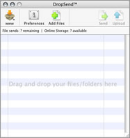 Mac desktop application screengrab
